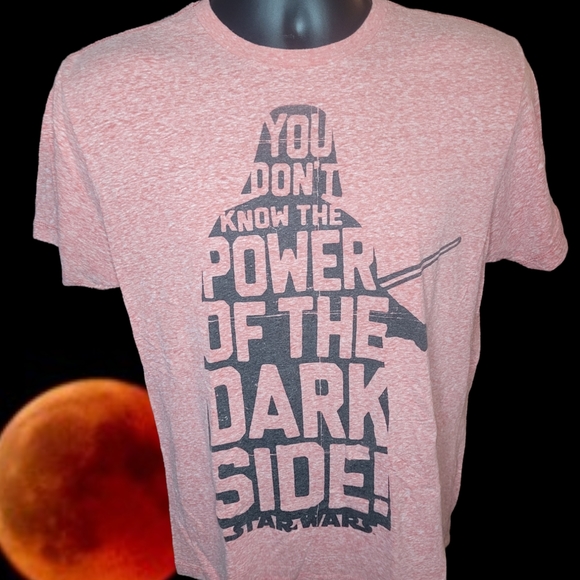 Star Wars "The power of the darkside" Sz M - Picture 1 of 4